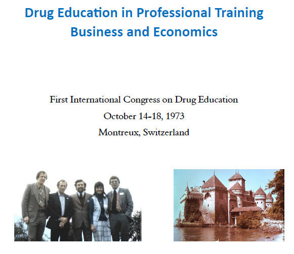 Drug Education in Professional Training